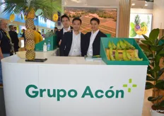 The three Acon brothers Ramon, Daniel and Roberto from Grupo Acon are pineapple, plantains and bananas growers and exporters from Costa Rica.